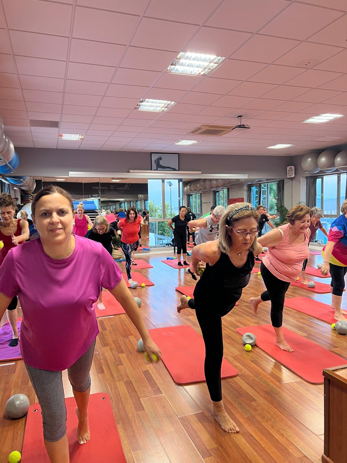 Pilates en acción